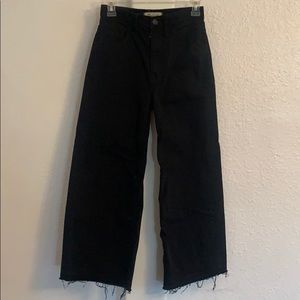 Madewell wide leg crop